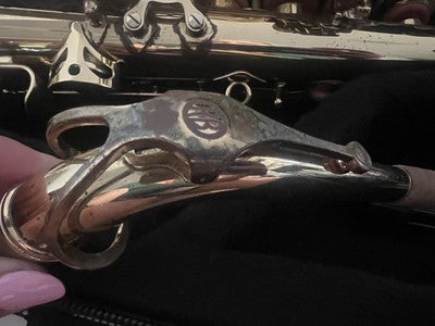 🔴 ROY BENSON Altsaxophon AS202 aus Messing, komplett mit Koffer und Mundstück 