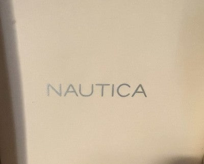 🔴 NAUTICA box scatola Orologio con Libretto Maglie in Acciaio e Contro Scatola