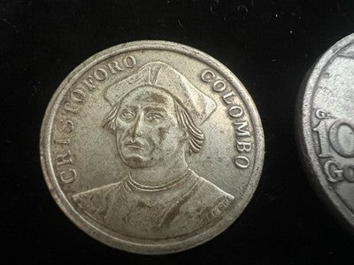🔴 Medaglie Cristoforo Colombo Apollo 12 Venezia commemorative Lotto 3