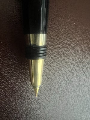 🔴 MATSURI penna stilografica BBA lacca nera anelli ricambio Vendome Parigi