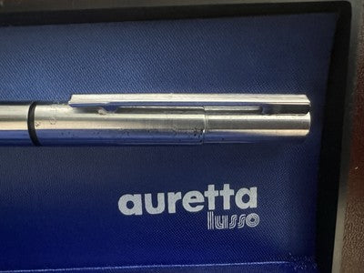 Auretta Stylo-Plume Stylo à Plume par Aurora Luxe Avec Cartouches Rétro 1970 F