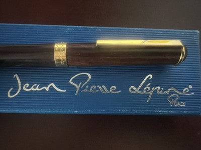 Jean Pierre Lepine Stylo-Plume Stylo à Plume Bois A Cartouche Iridium Point 
