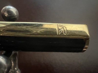 Ronson Stylo-Plume Stylo à Plume Laque Noire M Boîte Garaniza Vintage