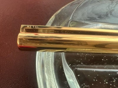 🔴 DUPONT penna sfera ARGENTO MASSICCIO 925 scrive con garanzia astuccio