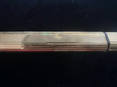Cartier Pen Fountain Pen Vendome Trinity Pen F Plated Gold A