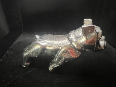 🔴 Maskottchen AUTO Hund BULLDOG Motorhaube Amerikanisches Auto LKW MACK Vintage