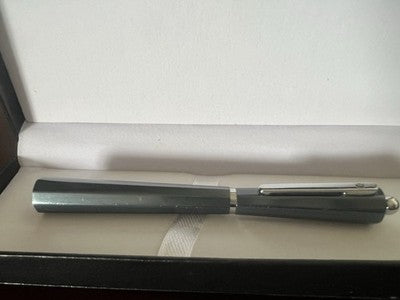 🔴 GIULIANO MAZZUOLI penna sfera Moka metallo grigio iridescente 1 modello