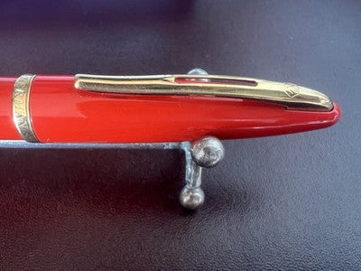 Waterman Stylo-Plume Stylo à Plume Carene Laque Corail Orange Or 18 KT F