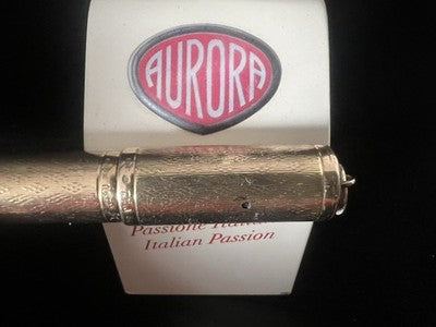 🔴 AURORA penna stilografica NUMERO 1 retrattile pennino ORO flessibile vintage