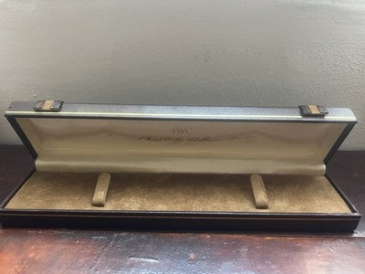 🔴 IWC box scatola orologio polso oro manuale automatico rara 1975 vintage