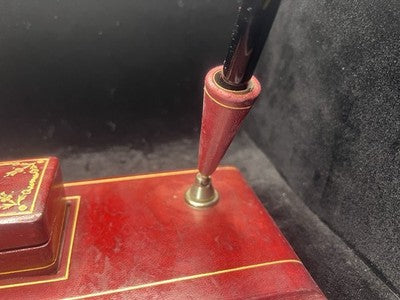 Base Pen Fountain Pen Sphere Set Desk Pocket Pen Cartier Style Skin 