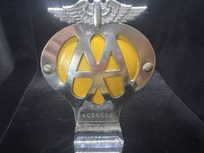 🔴 Mascotte AA Trofeo Associazione Automobili REGNO UNITO numero matricola UK