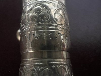Invicta Füllfederhalter Einziehfahrwerk und Ziseliert Vergoldet Gold Feder 14k