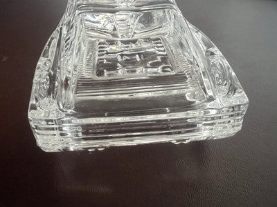 Ferrari Modell Auto Glas Dreidimensional 1:25 Briefbeschwerer Schreibtisch 