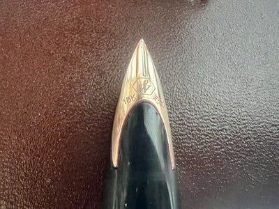 Waterman Pen Fountain Pen Carene Lacquer Coral Orange Pen Gold 18 KT F