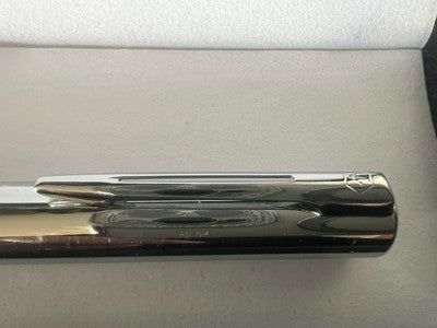 🔴 WATERMAN penna stilografica Graduate cromata punta F a cartuccia