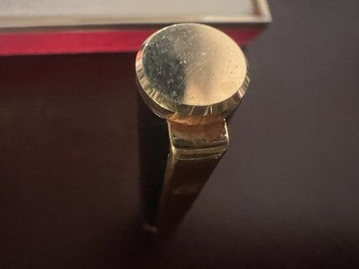 RONSON Stylo À Plume Laque Noire Nib M Boîte Garantie Vintage