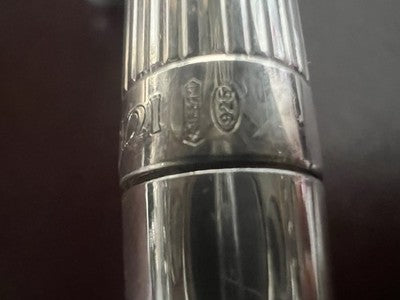 SETTELAGHI Stylo À Bille ARGENT MASSIF 925 Écran Tactile PC Garantie