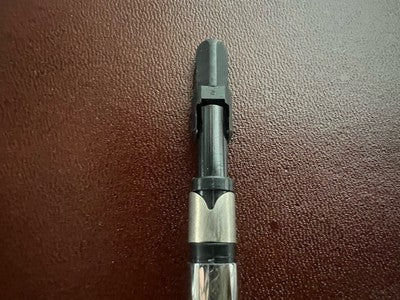Waterman Stift Kugel Chrommatt Profile Poliert Mechanismus Schnappverschluss