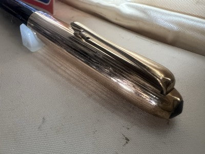 🔴 AURORA penna stilografica 88 pistone pennino ORO 14kt scrive vintage 2060456