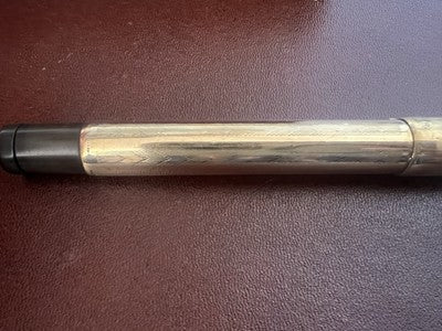 ENRIKA Stylo À Plume Rentrant Nib OR Fonctionne Vintage 