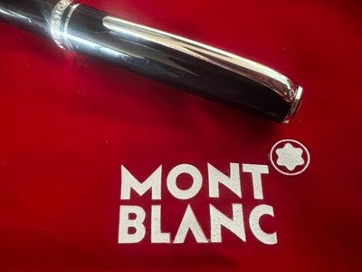 Montblanc Stylo-Plume Sphère Generation Platinum Finish Guarantee and Box 