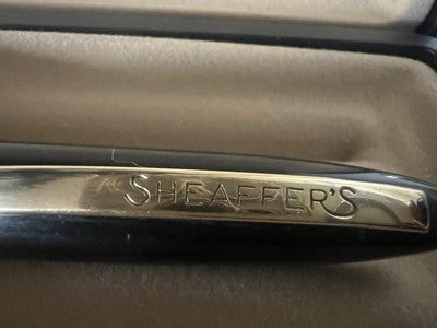 SHEAFFER'S Pen Fountain Pen Gold Snorkel Fill Black Marking Vintage
