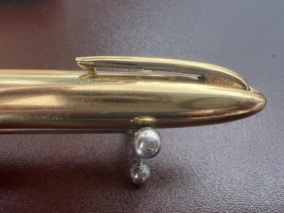 🔴 STYLOMINE penna stilografica celluloide leva pennino oro 14k Stilnova vintage