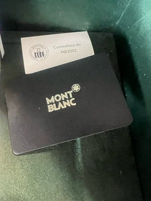🔴 MONTBLANC scatola portafoglio completa con garanzia e contro scatola 118694