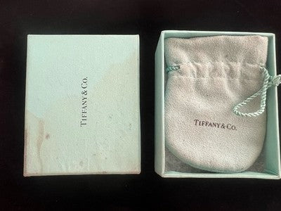 🔴 TIFFANY & CO. bracciale pepite Bead Argento 925 charm cuore smaltato vintage