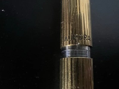 Aurora Pen Sphere Hastil Retractable Gold Hood Sublimation