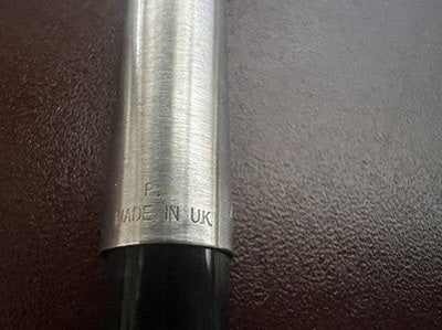 Parker Pen Sphere 45 Custom Flighter Pilots de Luxe Cabochon Black Vintage