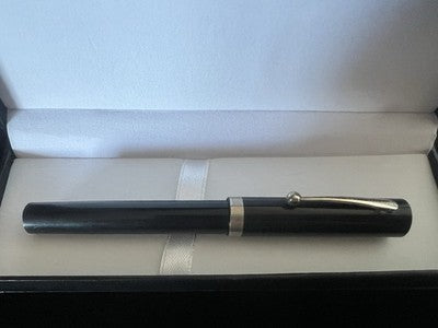 Sheaffer Stylo-Plume Stylo à Plume Noire M Moyen No Nonsense Vintage 