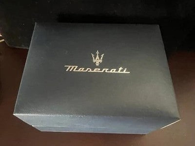 BOÎTE MASERATI Pour Montre Triconic Automatique Avec Étiquette Et Instructions