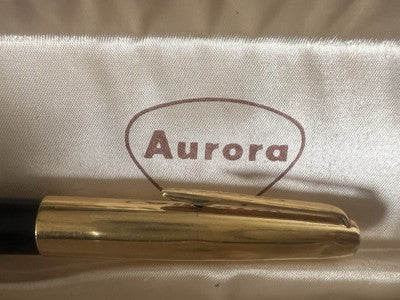🔴 AURORA penna stilografica 88 pennino ORO M a cartuccia scrive vintage BC