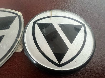 Coat of Arms AUTOBIANCHI Y10 Car Emblem Print Logo Plate 2 Pieces
