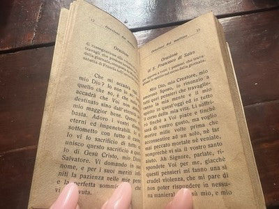 Book Devotional The Giardino Spiritual Keepsake Della Communion 1927