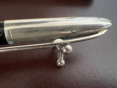 Condor Pen Fountain Pen Black Deluxe Piston Marking Vintage 1950