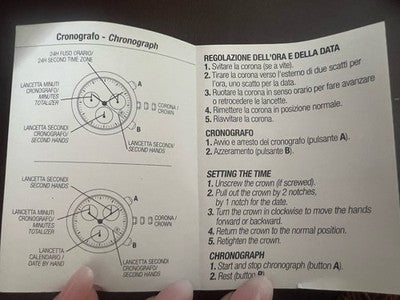 🔴 MASERATI box scatola orologio Triconic automatico con tag e istruzioni