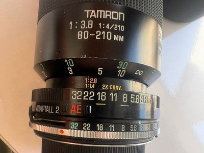 Tamron Adaptall-2 Cf Tele Macro 80 – 210mm F/3.8 Bbar Mc X Minolta Md Étui