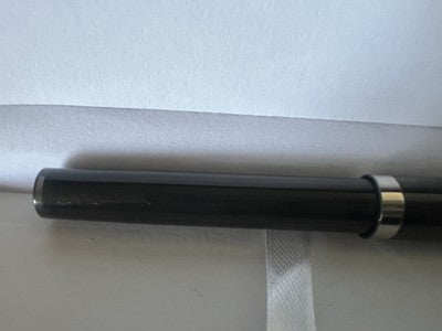 🔴 SHEAFFER penna stilografica grigia a cartuccia pennino F No Nonsense vintage