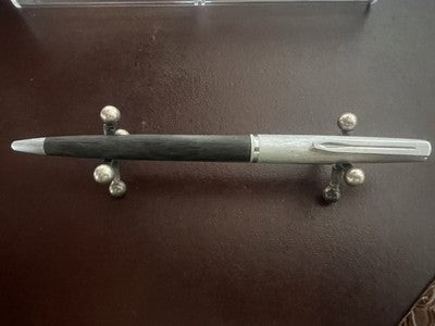 Aurora Stylo-Plume à Bille 98 Résine Satin Capuche Métal Écrit Vintage 