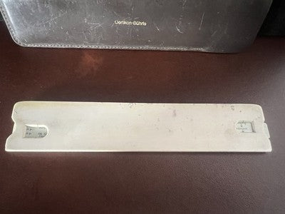 🔴 Regolo calcolatore Oerlikon-Bührle modello Rietz 0123 con custodia original