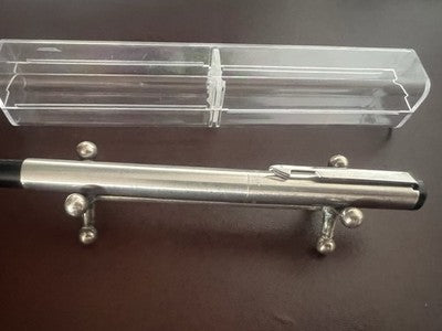 🔴 PARKER penna stilografica Vector cromata satinata pennino M cartuccia scrive