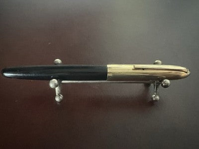 🔴 OMAS penna stilografica 556/S Extra cappuccio dorato pennino ORO Brevetto 445