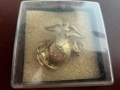 Broche US Marines Army Uniforme De Métal Pleine Avec Signature Pins Vintage