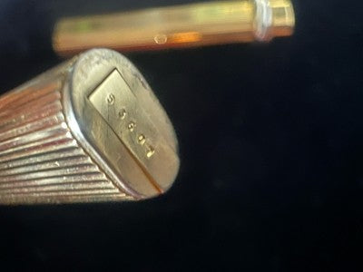 CARTIER Stylo À Plume Vendôme Trinity Nib F Plaqué Or A