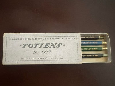 Koh-I-Noor Crayons Mécanique Studio Professionnel Totiens N 827 Vintage 4pz