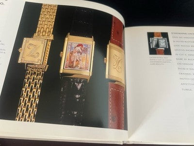 🔴 JAEGER-LeCOULTRE catalogo orologi ufficiale 1995 1996 Libro Manifattura ITALY