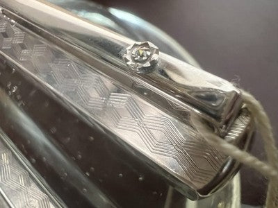 🔴 MONTEGRAPPA stilografica Reminiscence Argento 925 DIAMANTE Edizione Limitata